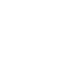 Rest Retreat Revive Repeat, Hammock Coast Life Logo. Palm trees overlooking an illustrated sunset